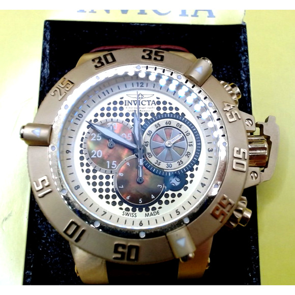 Rare Subaqua Noma III Men Model 10202 Men's Watch Swiss Quartz Invicta - Picture 1 of 11